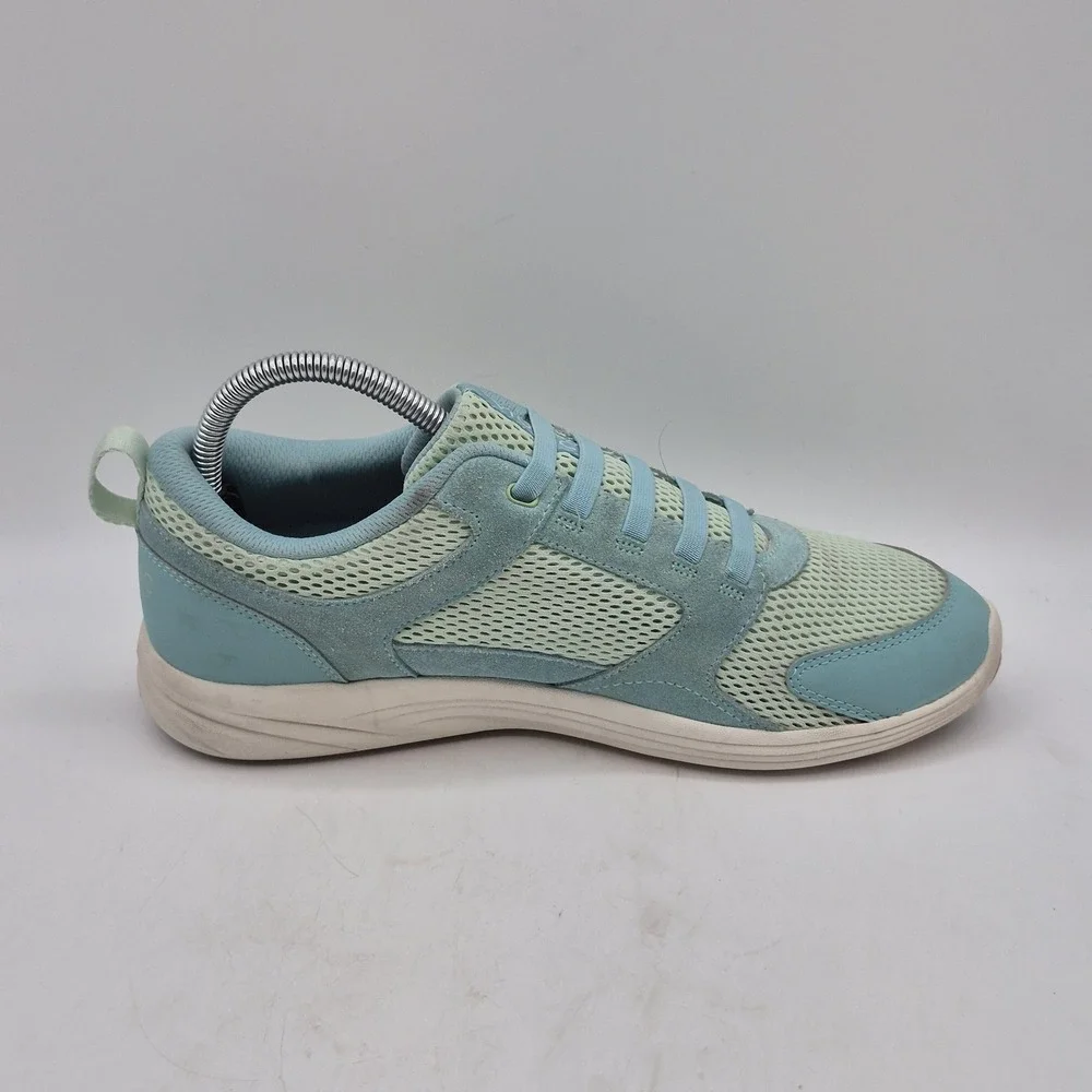 Vionic Zesta Shoes Womens Size 8.5 Blue Mesh Suede Athletic‎ Sneakers Comfort 39